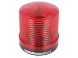 Semnalizator Luminos Flash Roșu 24VDC IP44 ABS
