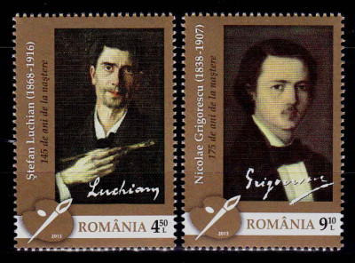 RO 2013 ,LP 1964 ,&amp;quot; Arta-Aniversari , Comemorari&amp;quot; , serie, MNH foto