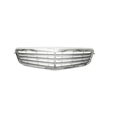 Grila radiator Mercedes Clasa C (W204), 03.2007-03.2011 Model Classic / Elegance , crom/gri, 2048800083, 507005