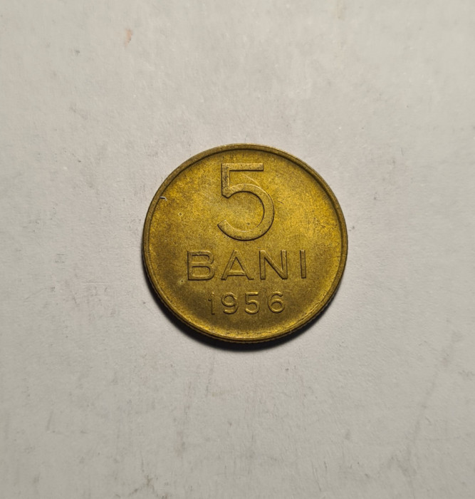 5 bani 1956 UNC