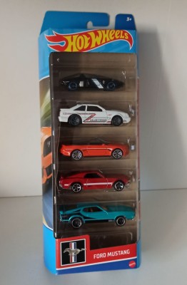 Machete HotWheels - 5-pack Ford Mustang set de 5 Hot Wheels 2022 foto