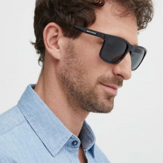 Armani Exchange ochelari de soare barbati, culoarea negru, 0AX4145S