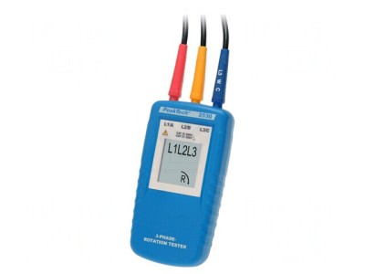 Tester Succesiune Faze LCD 40-600VAC 15-400Hz IP40 foto