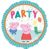 Balon folie peppa pig party 45 cm, Widmann Italia