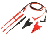 Cabluri de măsurare 1,4m MEGGER - izolate, CAT III 1000V, CAT IV 600V