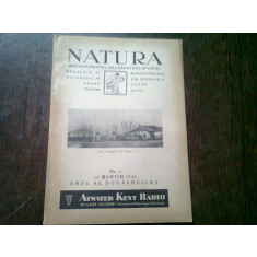 REVISTA NATURA NR.3/1931