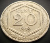 Cumpara ieftin Moneda istorica 20 CENT / CENTI - ITALIA, anul 1919 * cod 4313