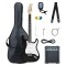 Set chitara electrica McGrey Rockit Guitar ST Negru