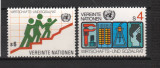 TIMBRE 142 10, ONU, VIENA, 1980, CONSILIUL ECONOMIC SI SOCIAL., Organizatii internationale, Nestampilat