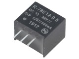 Convertor DC/DC 6W 15-28V la 12V 0.5A SIP3