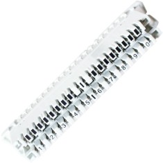Regleta Telefonica, Zamo&reg;, RS79401S, Fara Separatie, pentru 10 Perechi LSA, cu Deconectare, Alba