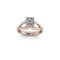 Inel de logodna din aur roze - 52