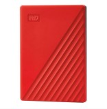 HDD Extern WD My Passport, 2TB, 2.5&quot;, Rosu, USB 3.2