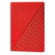 HDD Extern WD My Passport, 2TB, 2.5", Rosu, USB 3.2