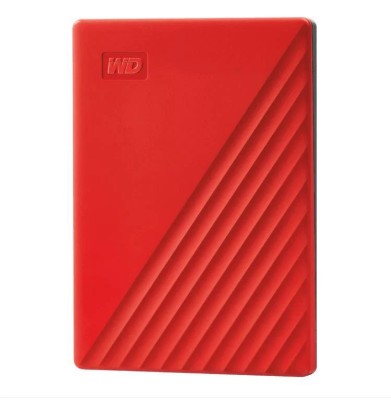 HDD Extern WD My Passport, 2TB, 2.5&amp;quot;, Rosu, USB 3.2 foto