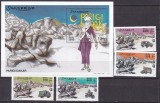 Somalia 2002 auto cursa Paris-Dakar MI 967-970 + bl.95 MNH, Nestampilat