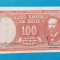 100 Pesos - Bancnota Chile - piesa SUPERBA - UNC