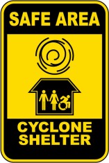Safe Area Sign foto