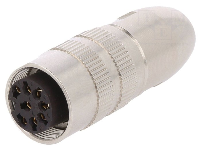 Conector M16 mamă IP68 8 pini