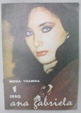 ANA GABRIELA , REVISTA DE MODA , MODA TOAMNA , NR. 1 , 1990