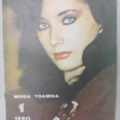 ANA GABRIELA , REVISTA DE MODA , MODA TOAMNA , NR. 1 , 1990