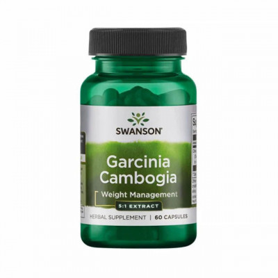 Garcinia Cambogia 80 miligrame 60 capsule Swanson foto