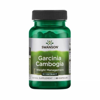 Garcinia Cambogia 80 miligrame 60 capsule Swanson foto