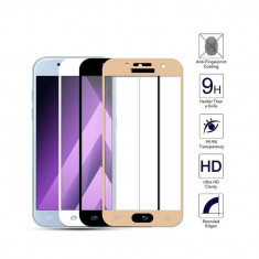 Geam Soc Protector Full LCD 4D Samsung Galaxy A8 (2018) A530 Alb