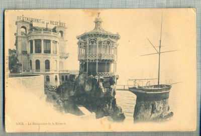 AD 372 C. P. VECHE -NICE - LE RESTAURANT DE LA RESERVE-1900?- MARIA ALEXANDRESCU foto