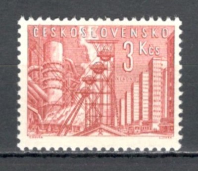 Cehoslovacia.1961 Combinat siderurgic XC.313 foto