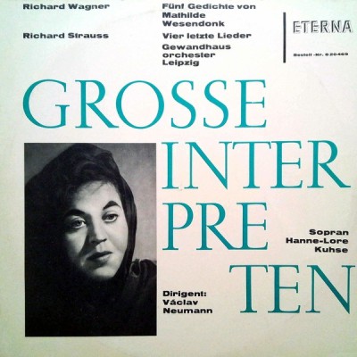 Vinyl Richard Wagner - Richard Strauss - Hanne-Lore Kuhse, clasica foto