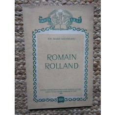 Ion Marin Sadoveanu / ROMAIN ROLLAND - editie 1955 (Colectia S.R.S.C.)