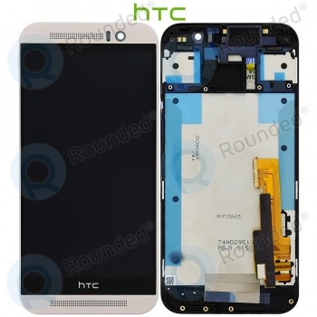 HTC One M9 Afișaj complet argintiu auriu 80H01910-01; 80H01910-07 foto