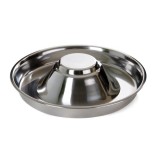 Castron inox pt caini juniori diametru 28 cm