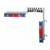 Perie Mecanica Kerbl Vaci cu Arc Flexibil, 2 Perii Nailon Inlocuibile, Ingrijire Blana, Structura Robusta, Bovine