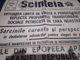 ZIARUL SCANTEIA 3 NOIEMBRIE 1966 AFIS