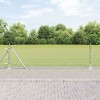VidaXL &Icirc;ngrădire cu st&acirc;lpi Argintiu 0.4 x 100 m otel acoperit cu PVC