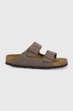 Birkenstock papuci Arizona femei, culoarea maro, 151183