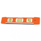 Nivela cu bula magnetica Basic 225 mm, 3 fiole, corp din plastic