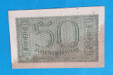 50 Pfennig - Bancnota veche anii 1930 Germania nazista