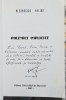 Polemici implicite - Alexandru Melian Contine dedicatie, data si semnatura autorului