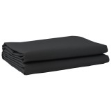 vidaXL Țesătură de schimb pentru awning Negru 10x1.6 m