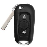 Carcasa cheie tip briceag compatibila Opel Astra K, 3 butoane, lamela HU100
