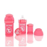 Biberon Twistshake Anti - Colici 180 ml Piersica FitLine Training