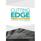 Cutting Edge 3rd Edition Pre-Intermediate Teacher&#039;s Book and Teacher&#039;s Resource Disk Pack - Sarah Cunningham