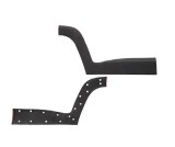Acoperire usa spate, ornament JEEP RENEGADE (BU), 09.2014-, bandou, partea dreapta,