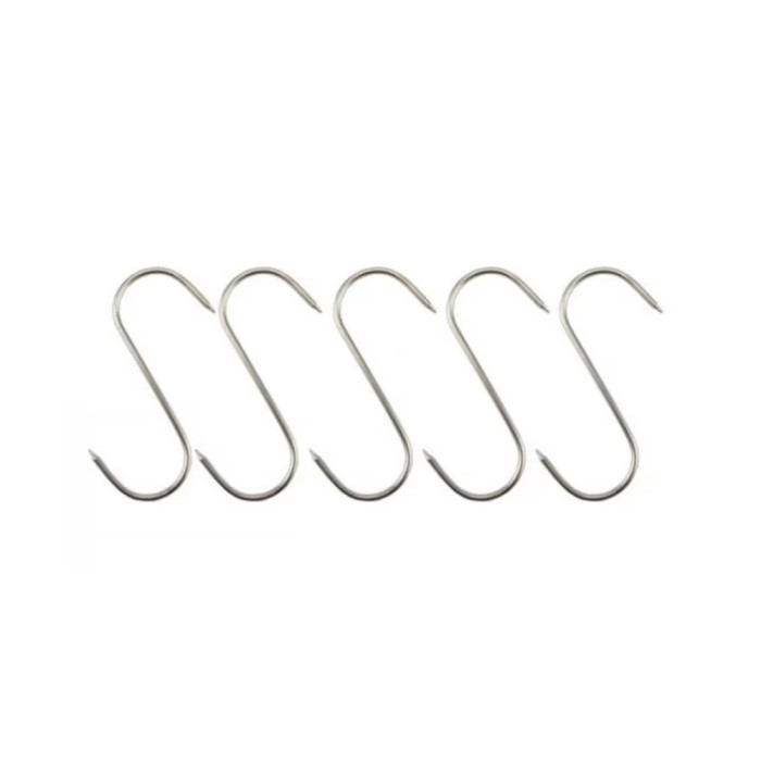 Set 5 c&acirc;rlige inox pentru carne &ndash; 13 cm