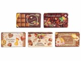 Cumpara ieftin Set 5 sapunuri vegetale fara coloranti aroma Ciocolata 10 x 6 x 3 H, 150 gr
