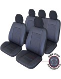 Set Huse Scaun Exclusive Leather Atlas Negru Umb-B, Umbrella
