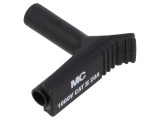 Mufă Banană 4mm &icirc;n Unghi